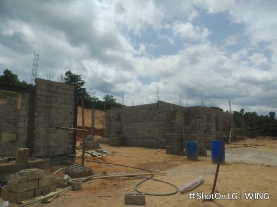 Travaux de construction des logements sociaux